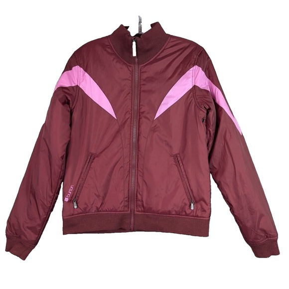 Burton Jacket Women's Full Zip Dryride Bomber Skiing Pockets Winter Size  Small - Picture 1 of 13